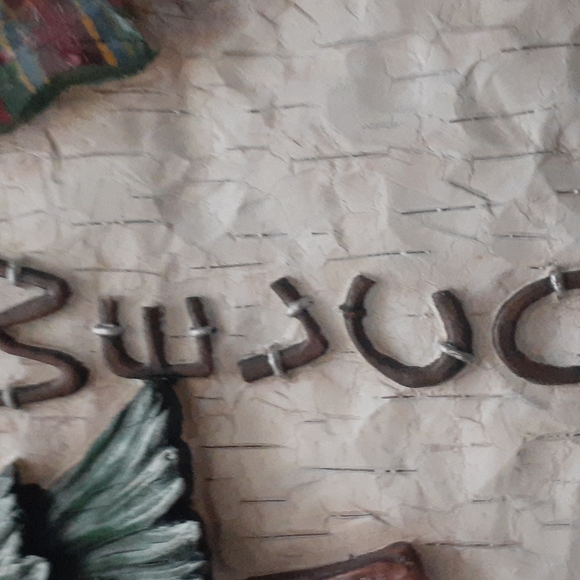 Rustic Snowman door decor #98315. NWT... - Picture 5 of 9